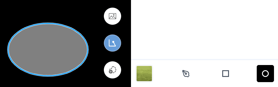 Ellipse tool