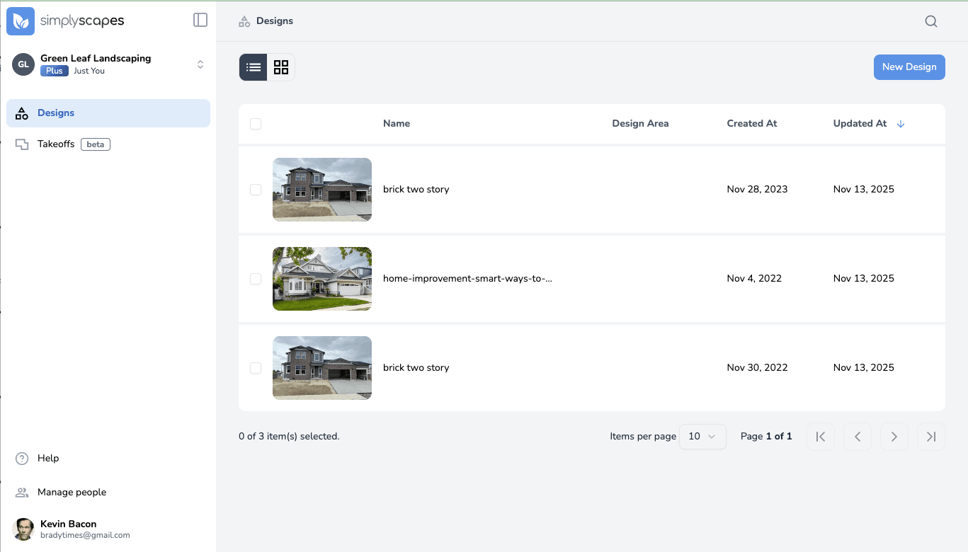 Dashboard navigation overview
